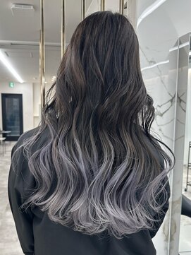 エトワール(ETOILE) 神戸三ノ宮ホワイトグラデーションブリーチハイトーンカラー