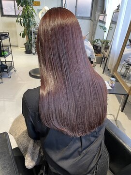 美容室カードル 新小岩店(Cadre) ワインレッド/wカラー