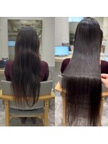 ラベスト キョウト(LOVEST)&nbsp;京都髪質改善◆縮毛矯正before～after