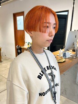 ダンボ(DUMBO) 【sayaca】ケアブリーチ/ブリーチカラー/オレンジ/ハイトーン