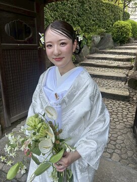 レイン(RAIN) 花嫁前撮り白無垢ヘア