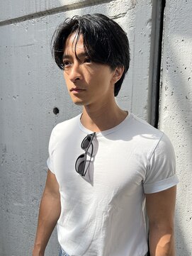 ベンジー 中目黒店(benji) センターパート刈り上げなし