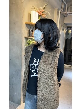 フォート(FORT) レイヤーカット 髪質改善カラー グレージュ