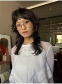 小顔パーマ◎ミディアムレイヤー×カットパーマ