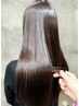 『美艶髪質改善』透明感カラー+特濃リンゴ幹細胞treatment ￥14500
