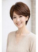 扱いやすいショートヘア