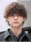 渋谷波巻きシャドウパーマツイストスパイラルアクティブショート