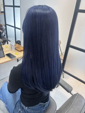 テーラヘアー 石岡店(TELA HAIR) ネイビーブルー