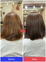 ヘアメイクスタジオ ココ(hair make studio coco)&nbsp;透明感カラー★クリアグレージュ♪