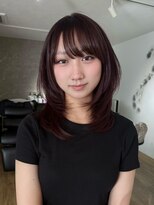 エトワ 中央店(etoi)&nbsp;大分韓国かき上げレイヤーカット大人レイヤー顔まわりレイヤー