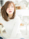 うざバングがPOINT♪透明感☆ストレートｃ