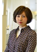 アドラーブル 長岡リップス旭岡店(adorable)&nbsp;30代40代☆ひし形ボブディでエレガントな仕上がり