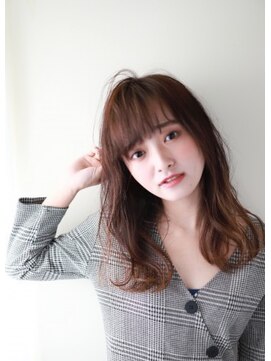 ネオリーブルノン 日吉(Neolive Runon) アッシュベージュ×ゆるウェーブパーマ