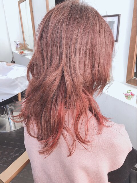【REJOICE hair 】ポイントローズ、ホワイトピンク