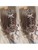 ヘアセット アリエス 新宿駅前店(aries)&nbsp;あみたらし