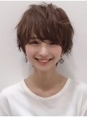 大人女子のイメチェンヘア前髪自信あり！ラベンダーカラー