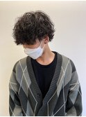 【オダオススメ!】メンズボブウルフ×無造作ウェーブ