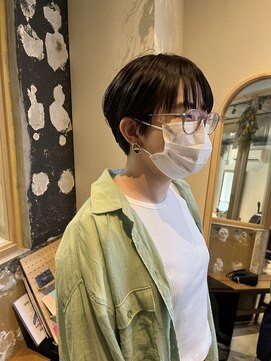 エディ(eddie) 【eddie】刈り上げマッシュショート