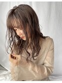 大人ラフパーマ