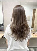 ペールベージュ/セクションカラー/外ハネボブ[稲毛/稲毛駅] 