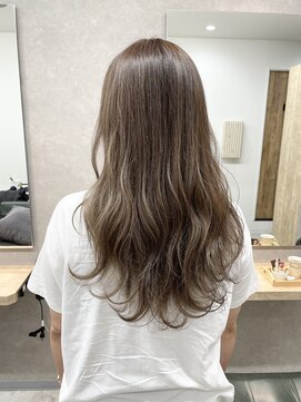 リベストバイジェービー 稲毛(li best. byjb) ペールベージュ/セクションカラー/外ハネボブ[稲毛/稲毛駅]