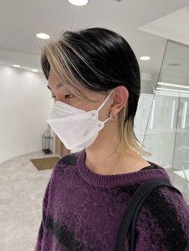 ルースト 八王子店(ROOST) サイドパートマッシュウルフ