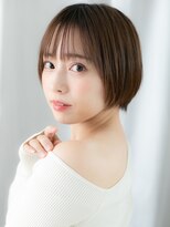 ドクターズ サロン ラブ(Dr's Salon LAB)&nbsp;似合わせ小顔シースルーバング丸みショートa古河20代30代40代