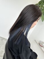 トイロ(toiro)&nbsp;ネイビー×インナーカラー