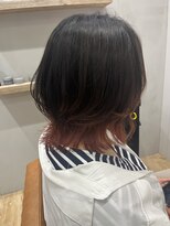 オリバイオハナ(Oli by ohana)&nbsp;裾カラー/ボブウルフ/JR川崎西口/Oli by ohana