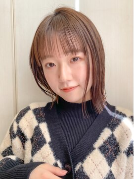 ロンドシエル 横浜(Lond ciel) 【阿部もえる】外ハネラインが綺麗なボブ
