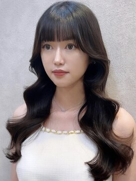 プアメリア 名古屋(Puamelia) 韓国風くびれ巻き艶感グレージュ