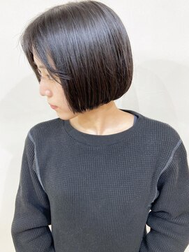 モリオフロムロンドン 松戸店(Morio from London) 【松戸/ムラマツ】大人かわいいミニショートボブ黒髪秋冬