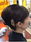 夜会巻き