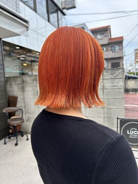 ラック 津田沼(LUCK) カール/セミディ/シアーカラー/姫カット/津田沼