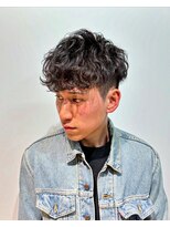 クレアメンズ 横浜能見台(CREA men's)&nbsp;横浜マッシュパーマスペインカールスパイラルパーマ刈り上げヘア