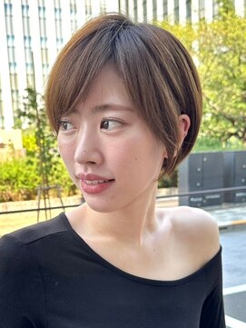 プルーヴ 秋葉原(prove) 30代40代大人女性/前髪ありショートボブ/ショートヘア/髪質改善