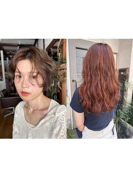 丁寧なカウンセリング、髪質に合わせ薬剤やトリートメントを使い分けダメージレスでステキなスタイルに！