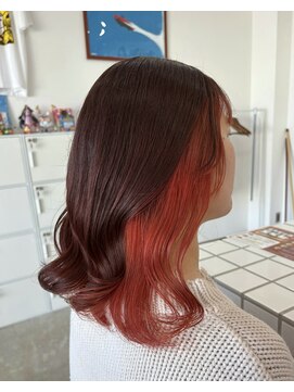 ライフイズ プレジャー 磐田中泉店(Life is… PLEASURE) inner color / red orange brown