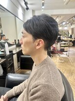 ファイブシーン アオヤマ(5SCENE AOYAMA)&nbsp;ビジネスヘア就活ヘアツーブロック刈り上げフェードメンズ