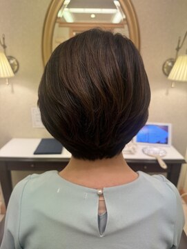 松本平太郎美容室 銀座本店 ショートボブ/30代40代50代60代