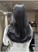 グレージュカラー/髪質改善/暗髪/レイヤーカット[恵比寿駅]