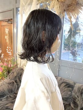 ラフ(laugh) ボブ/ゆるふわパーマ