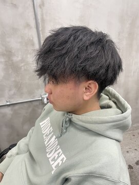 メンズアンジェリカ 岡山店(Men's ANGELICA) ショート/ツイストスパイラルパーマ/メンズカット