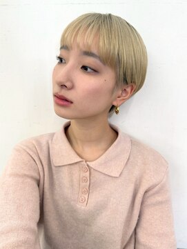 キサイ バズ(kisai BUZZ) 美シルエットショートスタイル/クリアベージュ/ハイトーン