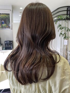 プランタン フォー ヘアー(printemps FOR HAIR) __ブリーチなしカラー__ブラウンベージュ__髪質改善__