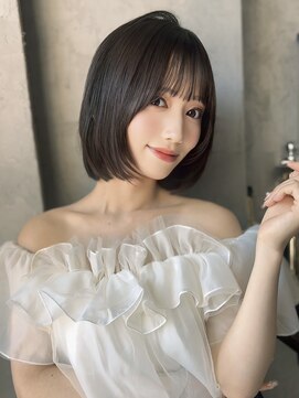 ロンドカスティーヨ 四日市(Lond castillo) 【前川】タッセルボブ/レイヤーボブ/切りっぱなし/顔周り