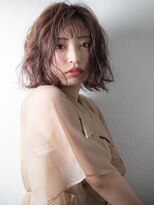 カバーヘア ブリス 北浦和(COVER HAIR bliss) マロンベージュデジタルパーマ小顔外ハネボブu北浦和20代30代