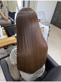 美髪_髪質改善_ナチュラルブラウン