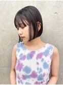 くびれヘア/アプリコットオレンジ/ハイライトカラー/栄2