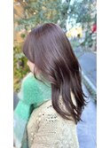 《Hana》ラベンダーグレージュ/透け感/透明感カラー/韓国/大宮